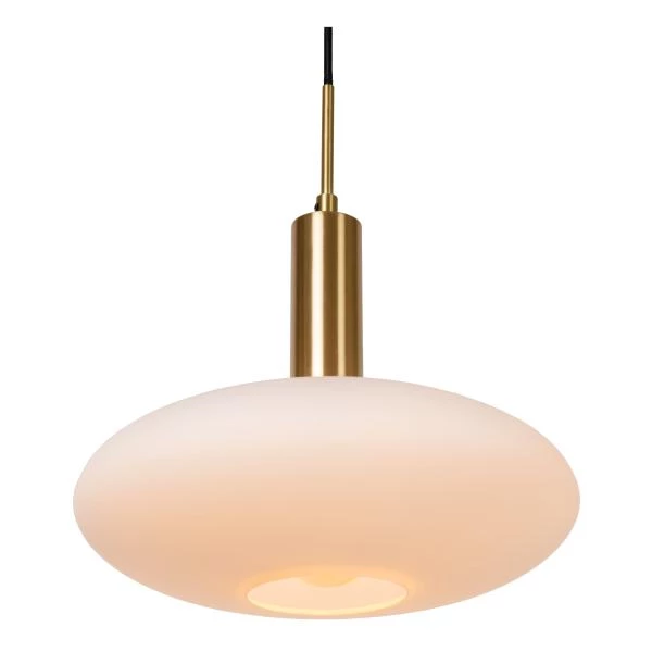 Lucide SINGALA - Pendant light - Ø 30 cm - 1xE27 - Matt Gold / Brass - detail 1